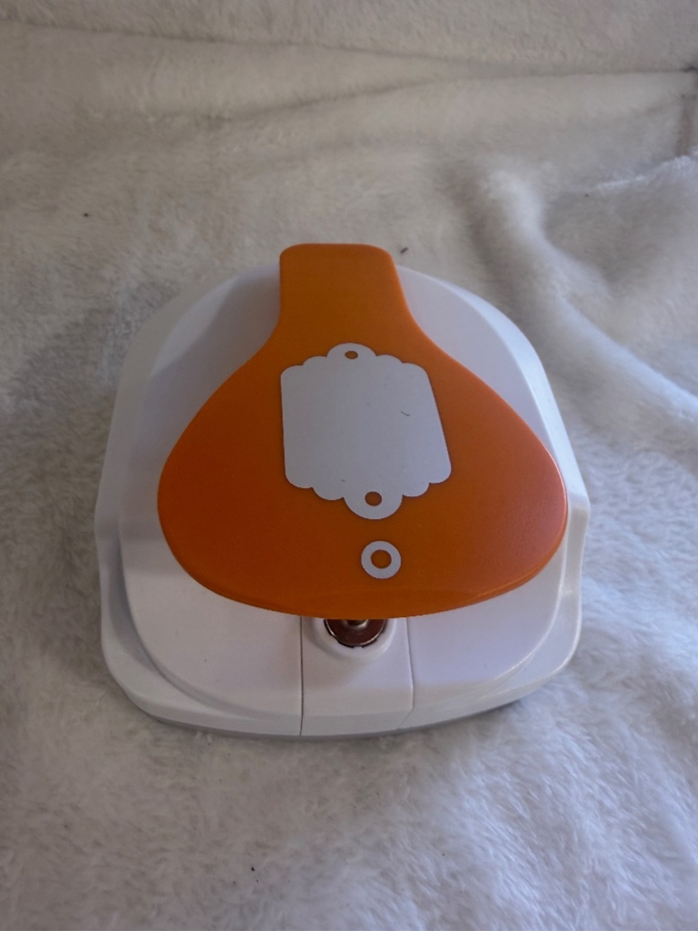 Fiskars Paper Punch Tag Large Card Making Scrapbooking